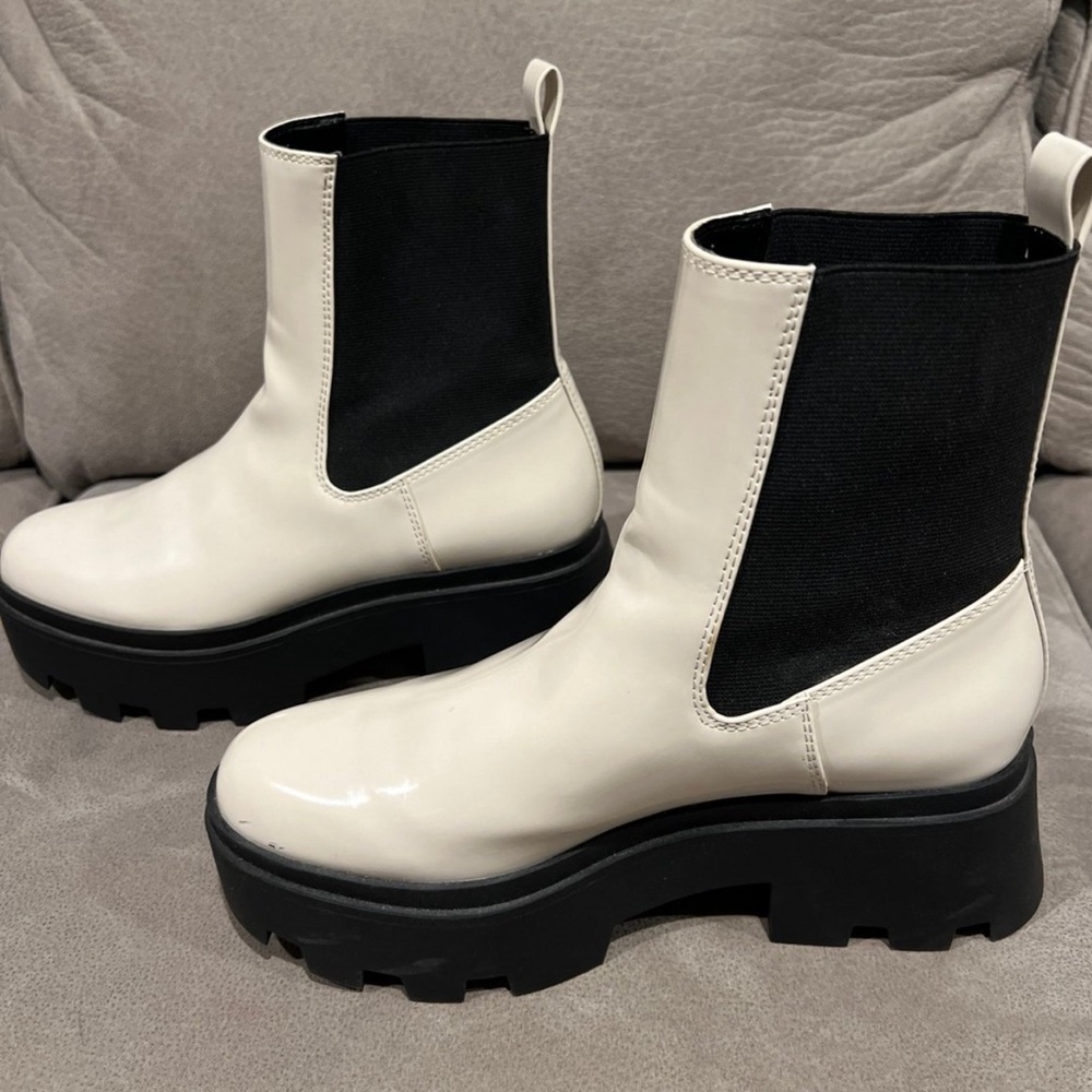 Women's Size 8 Open Edit Platform Boots From Nord… - image 3